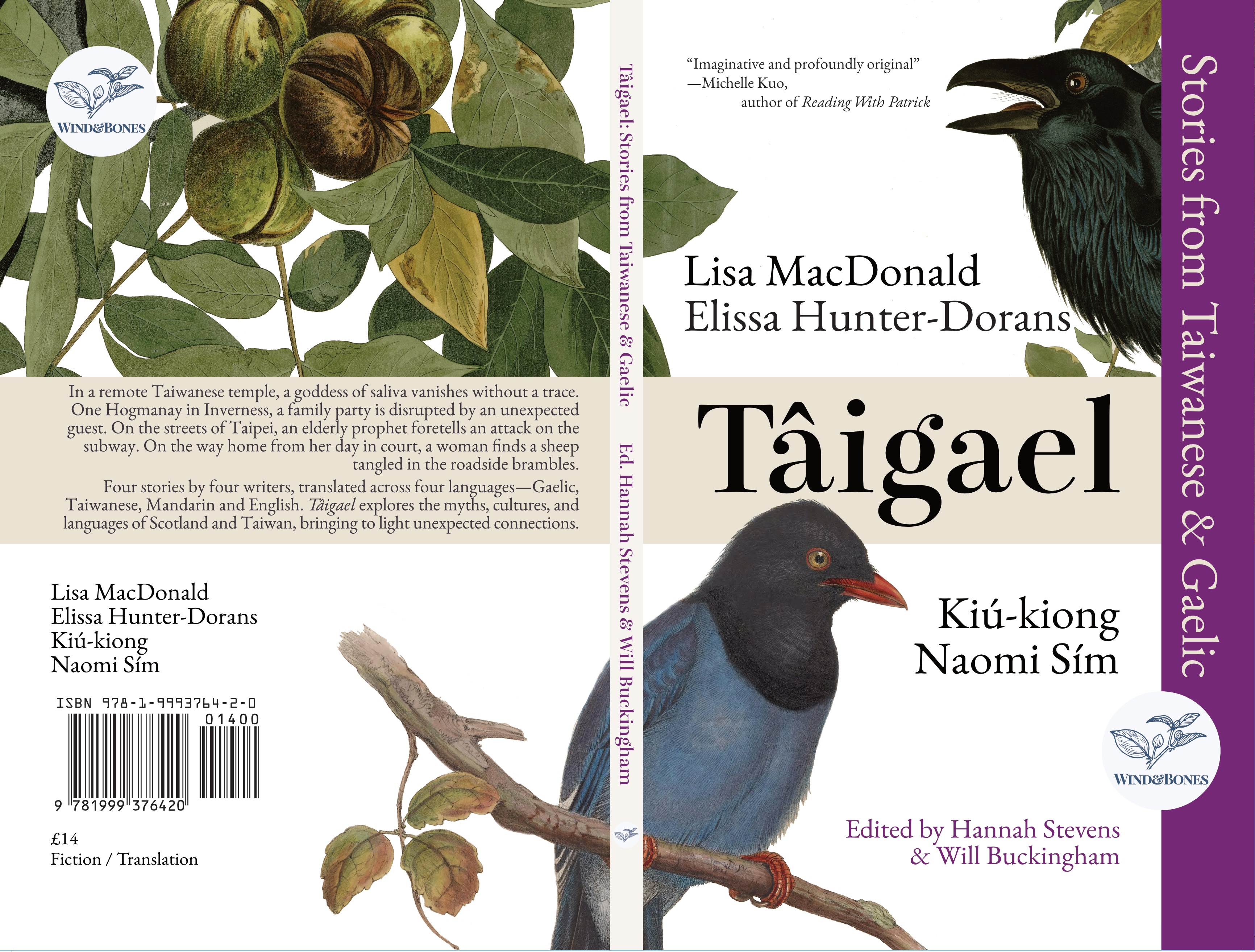 Endorsement News for Tâigael: Stories from Taiwanese and Gaelic 